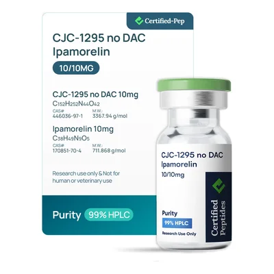 CJC 1295 NO DAC+ IPAMORELIN 10/ BLEND 20mg product photo