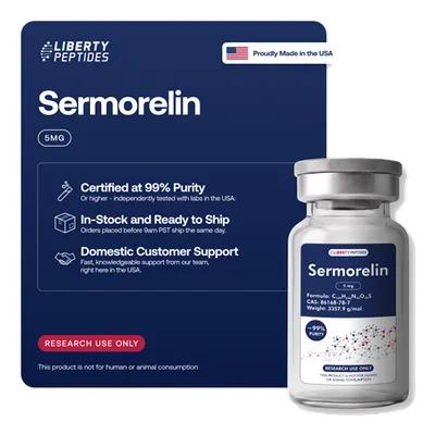 Sermorelin - Liberty Peptides 5mg product photo