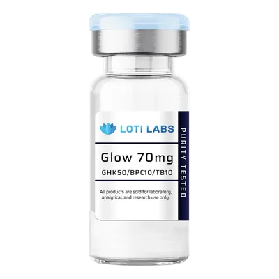 Glow Blend | GHK-Cu, BPC-157 & TB-500 Research Peptide | Loti Labs 70mg product photo
