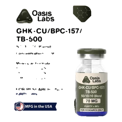 GHK-CU/BPC-157/TB-500 50/10/ Blend 70mg product photo