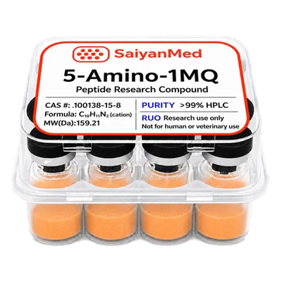 5-AMINO-1MQ 10mg (per vial, 10-vial kit $60) product photo