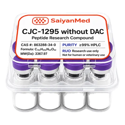 CJC-1295 （No DAC） 5mg (per vial, 10-vial kit $80) product photo