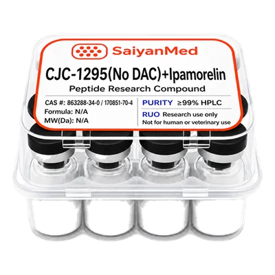 CJC-1295 No DAC + Ipamorelin 10mg (per vial, 10-vial kit $115) product photo