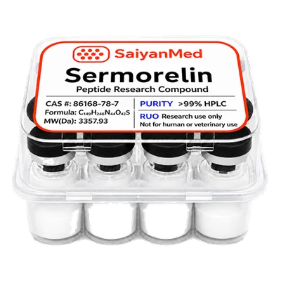 Sermorelin 5mg (per vial, 10-vial kit $104) product photo