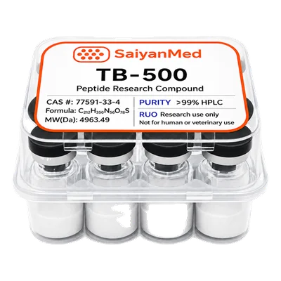 TB-500 (Thymosin Beta-4) 5mg (per vial, 10-vial kit $103) product photo