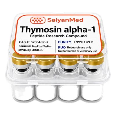 Thymosin alpha-1 5mg (per vial, 10-vial kit $105) product photo