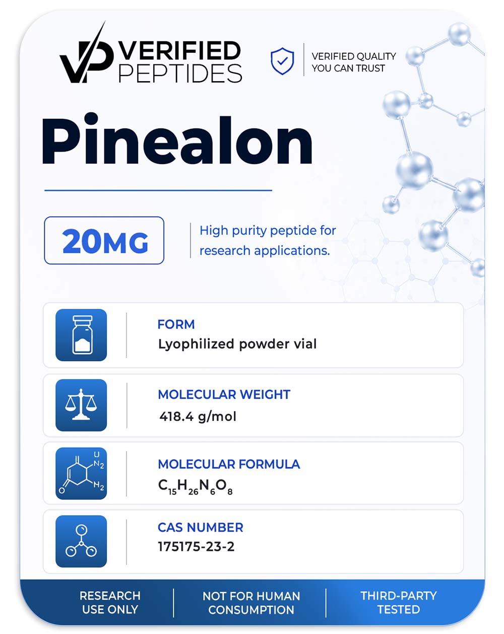 Pinealon Peptide 20mg product photo