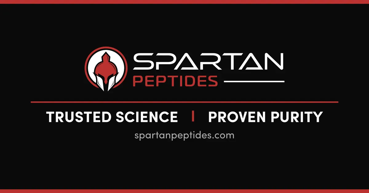 Spartan Peptides website banner